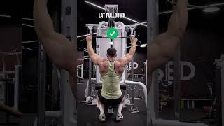 Famous STOP Destroying Your Neck on Lat Pulldowns! 🦴❌ #shorts Profile