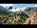 Volo sul castello di Airola. DJI Air 3S & Avata 2