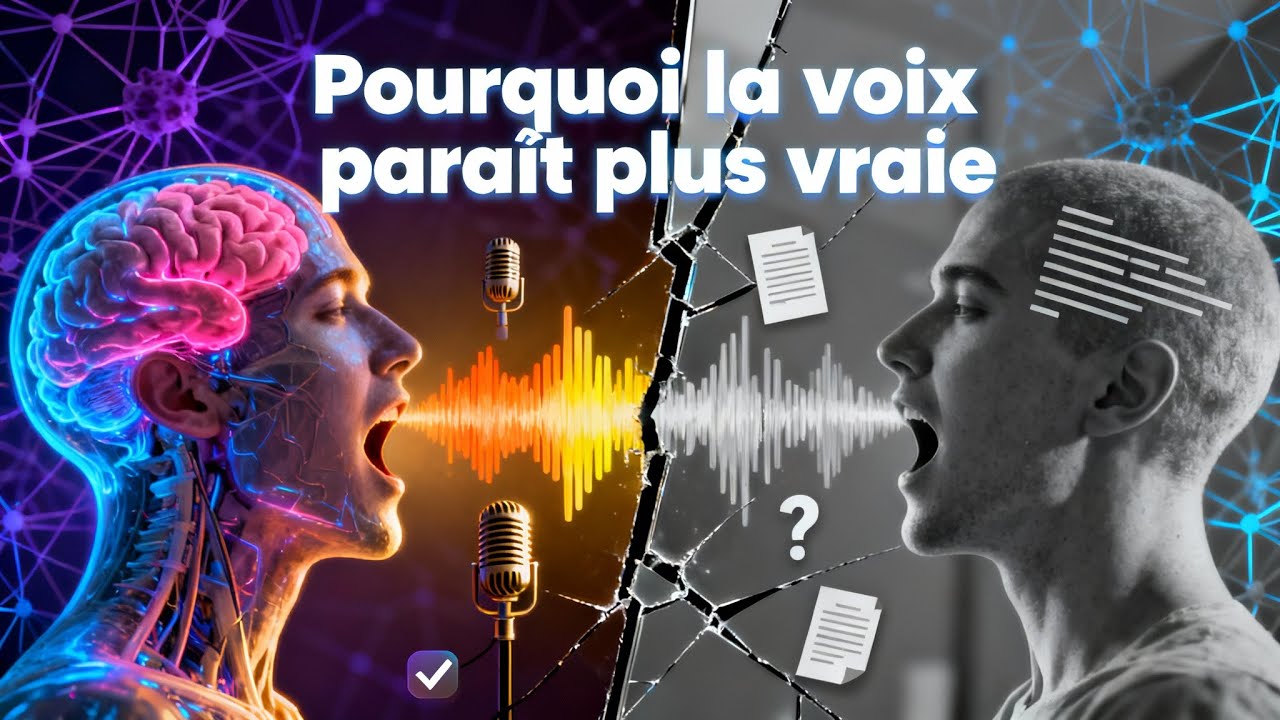 Ton cerveau croit une voix… même quand elle ment