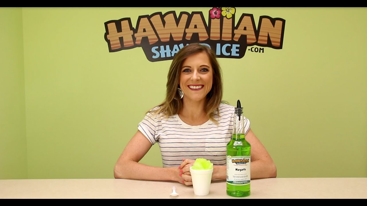 Margarita Shaved Ice and Snow Cone Syrup YouTube