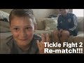 Tickle Fight 2 - A rematch after several years. Who will come out on top? Alex vs Dad