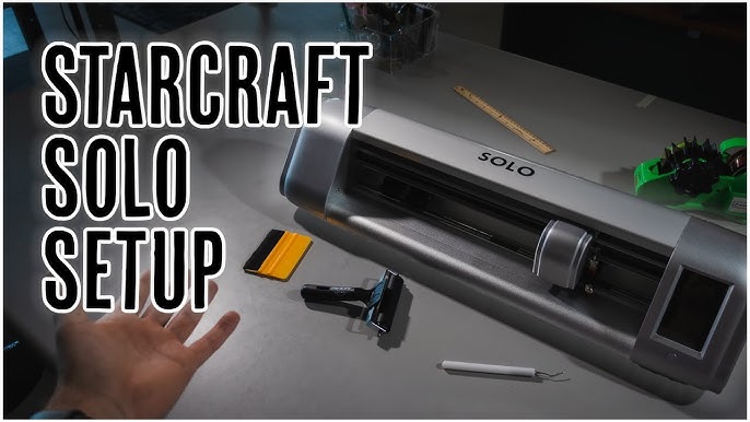 Starcraft SOLO Vinyl Cutter, Check out our unboxing of the Starcraft SOLO  16 inch vinyl cutter! We will be back with software and some cuts!  #starcraft #platinumcraftvinyl, By Platinum Craft Vinyl
