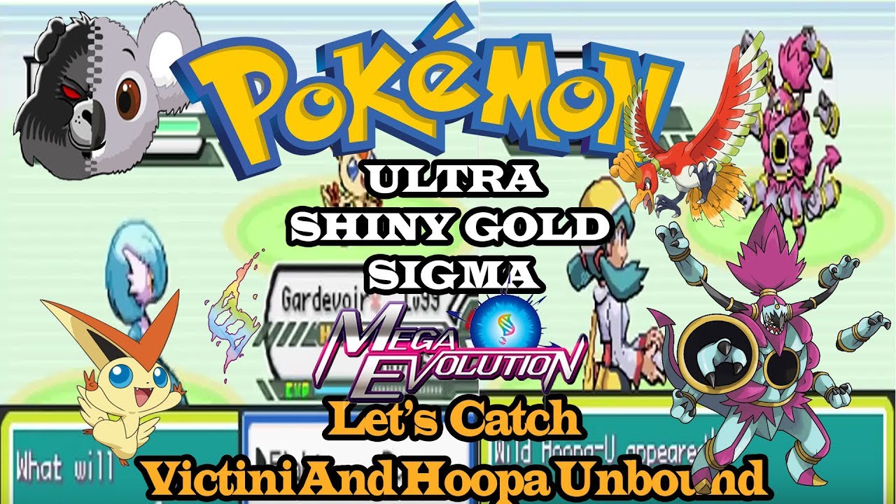 Pokemon Ultra Shiny Gold Sigma Let S Catch Victini And Hoopa Unbound By Zenture Gaming