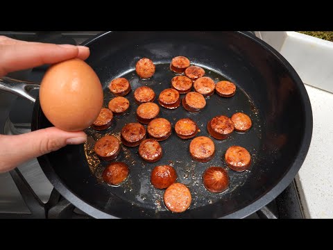 Faules Abendessen oder schnellazes Frhstck. Dies ist ein sehr einfaches und leckeres Gericht