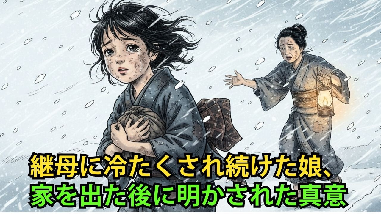 継母に冷たくされ続けた娘、家を出た後に明かされた真意| 野談 | 伝説 | 昔話 | 説話 | 民話