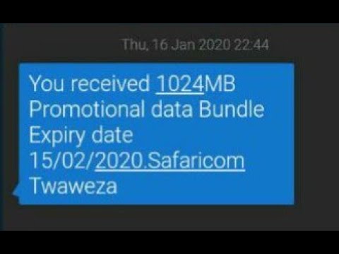 Safaricom Custom Bundles Mwitu Generation (new method 2020)