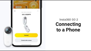 How to Connect to a Phone | Insta360 GO 2 Tutorial #shorts