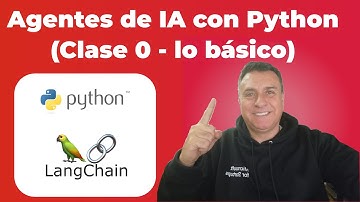Cómo crear agentes IA con python, langchain, ollama, gemini y ChatGPT
