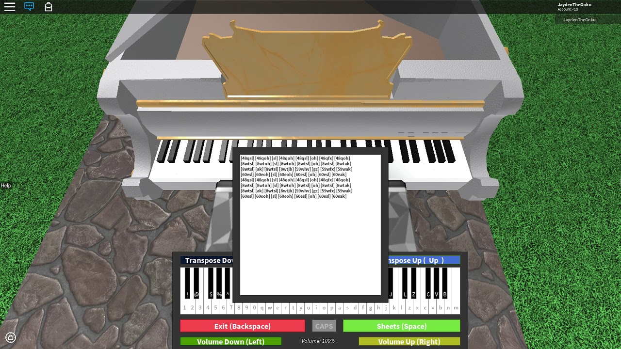Roblox Piano Sheets Sunburst Youtube - roblox pianonaruto grief and sorrow