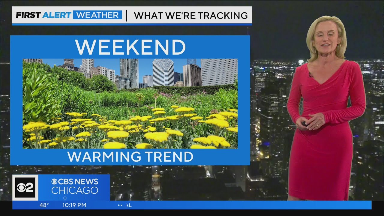 Chicago First Alert Weather: Weekend warming trend - YouTube