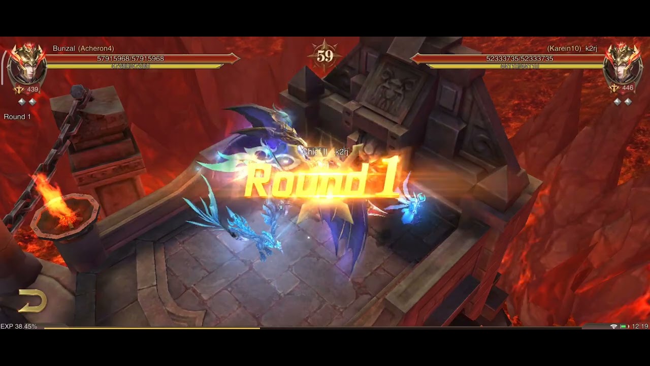 MuArchangel STR DK VS STR DK my f2p 90M CP VS 100M