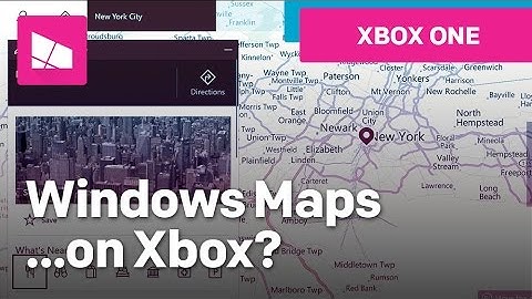 Hands on with Windows Maps on Xbox One!