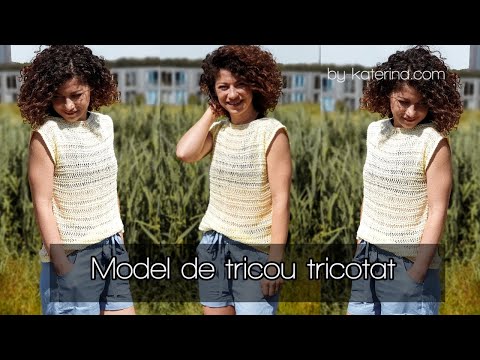 Video: Cum Se Tricotează Un Tricou