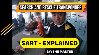 SEARCH AND RESCUE TRANSPONDER - SART EXPLAINED BY THE SHIP CAPTAIN Resimi