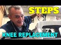 Knee Replacement Training for Stairs without Stairs