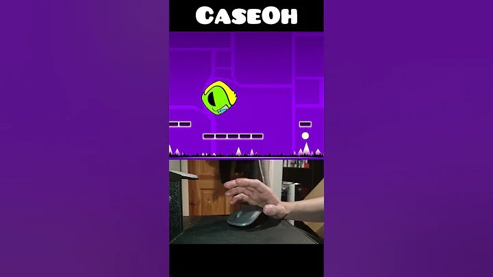 Geometry Dash But I'm CaseOh!? 🤣 #shorts