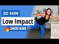 20 minute low impact standing cardio workout for beginners at home