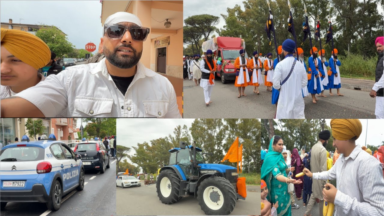 ਇਟਲੀ ਦੇ ਸ਼ਹਿਰ ਪੁਨਤੀਨੀਆ ਵਿੱਚ ਪੁਰਾਣੇ ਸੀਤੀ ਰਿਵਾਜਾਂ ਨਾਲ ਸਜਾਇਆ ਗਿਆ ਨਗਰ ਕੀਰਤਨ🙏ITALY PUNJABI VLOG/🇮🇹🇮🇹