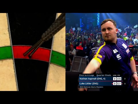 NINE DARTER! | LUKE LITTLER LANDS PERFECTION IN BAHRAIN!