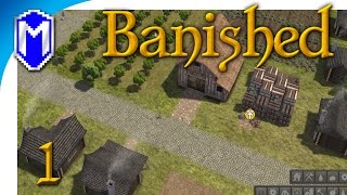 Banished - A New Colony, Keeping Our People Alive - Let's Play Modded Banished Gameplay Part 1