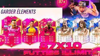 J'OUVRE X50 PACKS 87X10 FUTTIES ( c'est une dinguerie ) ! FIFA 23