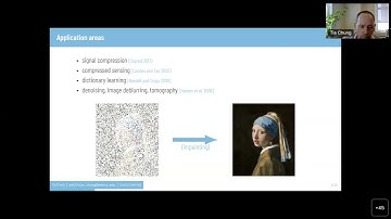 DDPS | Big Data Inverse Problems — Promoting Sparsity and Learning to Regularize by Mattias Chung
