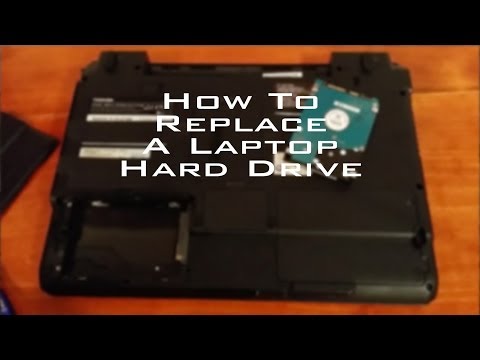 How To Replace A Laptop Hard Drive