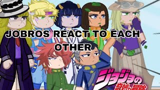 JoBros reacts to each other | Gacha JJBA | read desc | srs | zoro-mandem