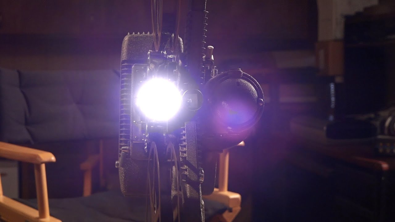 Revere 16 Projector Running Footage YouTube