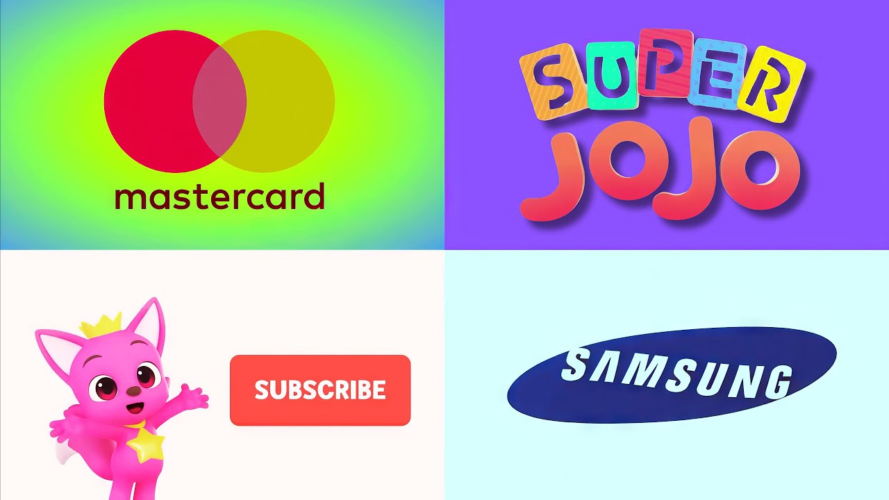 Logo Effects Mashup (Showtime ID Effects) - Mastercard, Super Jojo, Pinkfong, Samsung