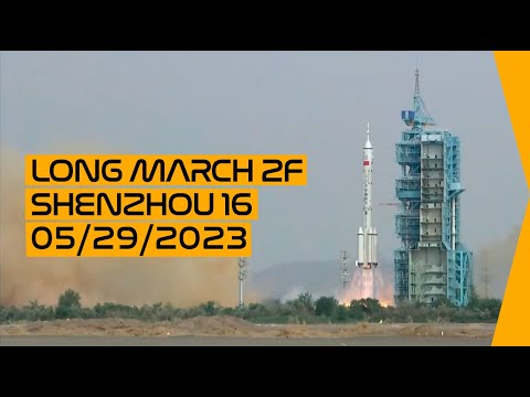 Long March 2F/G Rocket Launch - Shenzhou 16