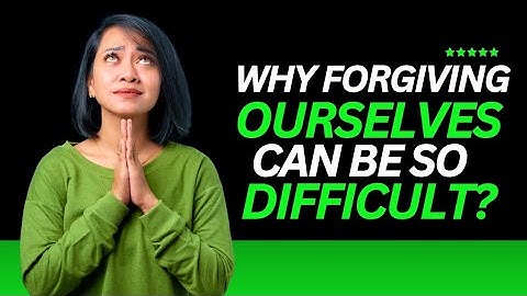 Why Forgiving Ourselves Can Be So Difficult? #psychology #science #mentalhealth #viralvideo