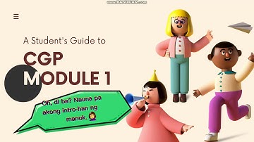CGP MODULE 1