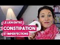 Votre constipation peut engendrer vos boutons