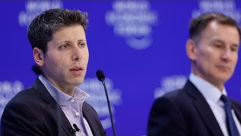 Sam Altman Says #openai Ouster Was Less Stressful Than #ai Development #davos