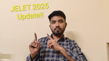 Jelet 2025 update| Ranks on marks basis?