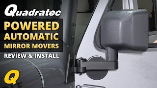 Quadratec Powered Automatic Mirror Movers for 2011-2018 Jeep Wrangler JK screenshot 4