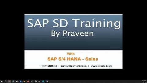 SAP S4 HANA Sales AATP Session | SAP S4 HANA sales Training