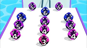 Marble Run 🥎 3D Game Color Ball Race Gameplay Android IOS Level 6873