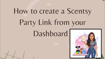 Create a Scentsy Party Link