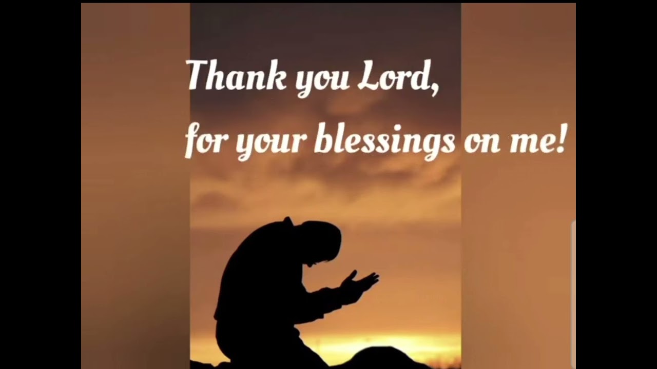 Chris Else   Thank You Lord  For your blessings on me Official Lyric Video