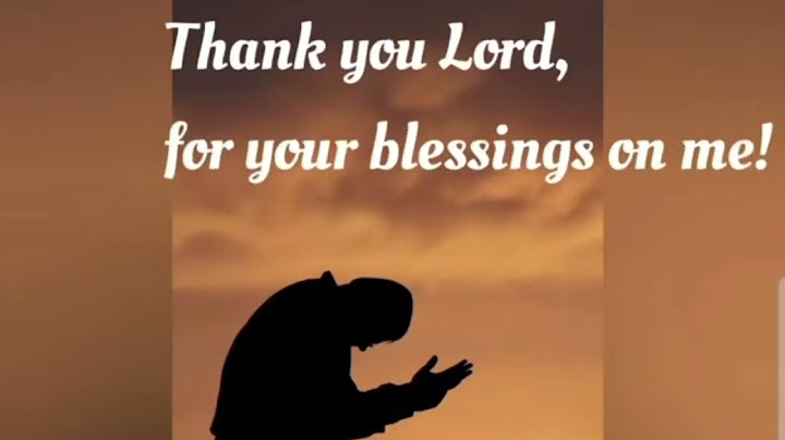 Chris Else - Thank You Lord ( For your blessings on me) Official Lyric Video
