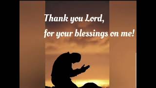 Chris Else  Thank You Lord ( For your blessings on me) Official Lyric Video