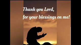 Chris Else - Thank You Lord ( For your blessings on me)  Lyric Video
