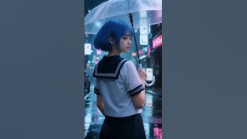 Echoes in the Rain #midjourney #aigc #angel #digitalart #beauty #model #aigenerated #anime #ai #art