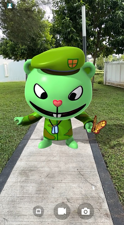 Happy Tree Friends - Flippy #augmentedreality #happytreefriends