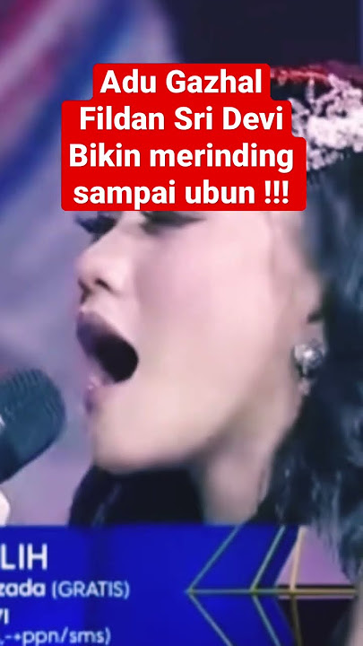 Adu Gazhal Fildan Sri Devi, bikin merinding sampai ubun !!! #fildanrahayu #sridevi