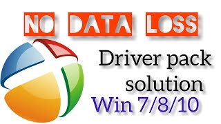 How To Download Driverpack Solution Win 7810