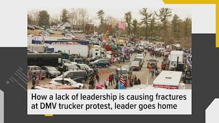 DC trucker convoy shows signs of wheels spinning as leader takes 'leave of absence' | Open Mic