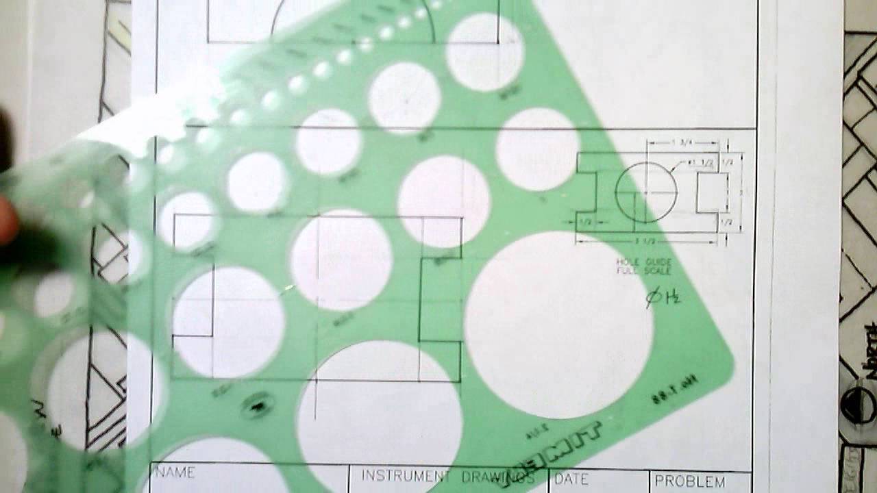 1A INSTRUMENT PRACTICE HOLE GUIDE FULL SCALE DRAWING YouTube